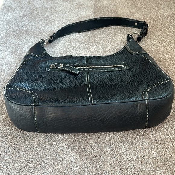 Black Pebbled Coach Purse - Picture 9 of 9